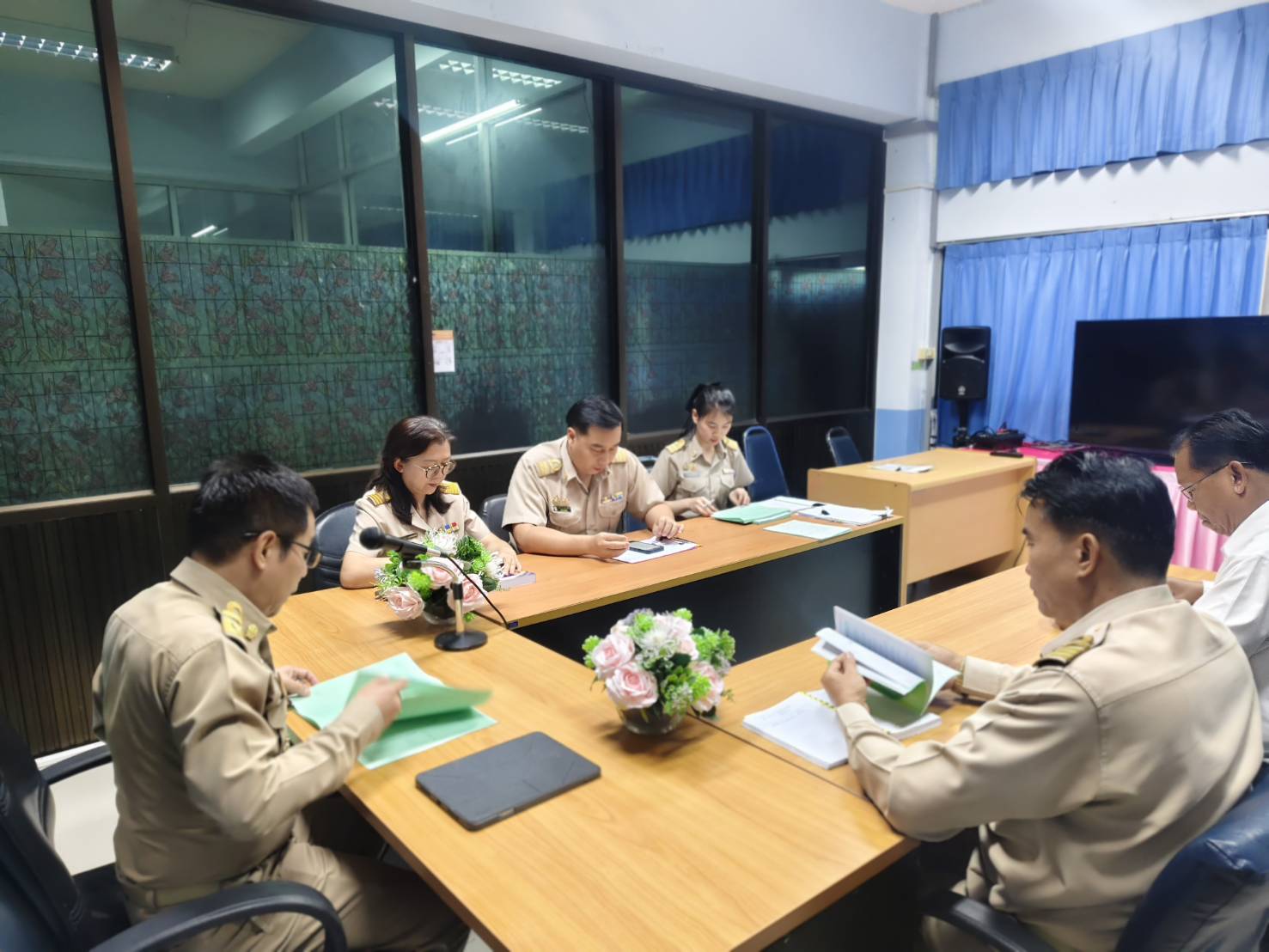 การประชุมซักซ้อมการดำเนินการคัดเลือกนักเรียนและสถานศึกษา 1.12.68.3