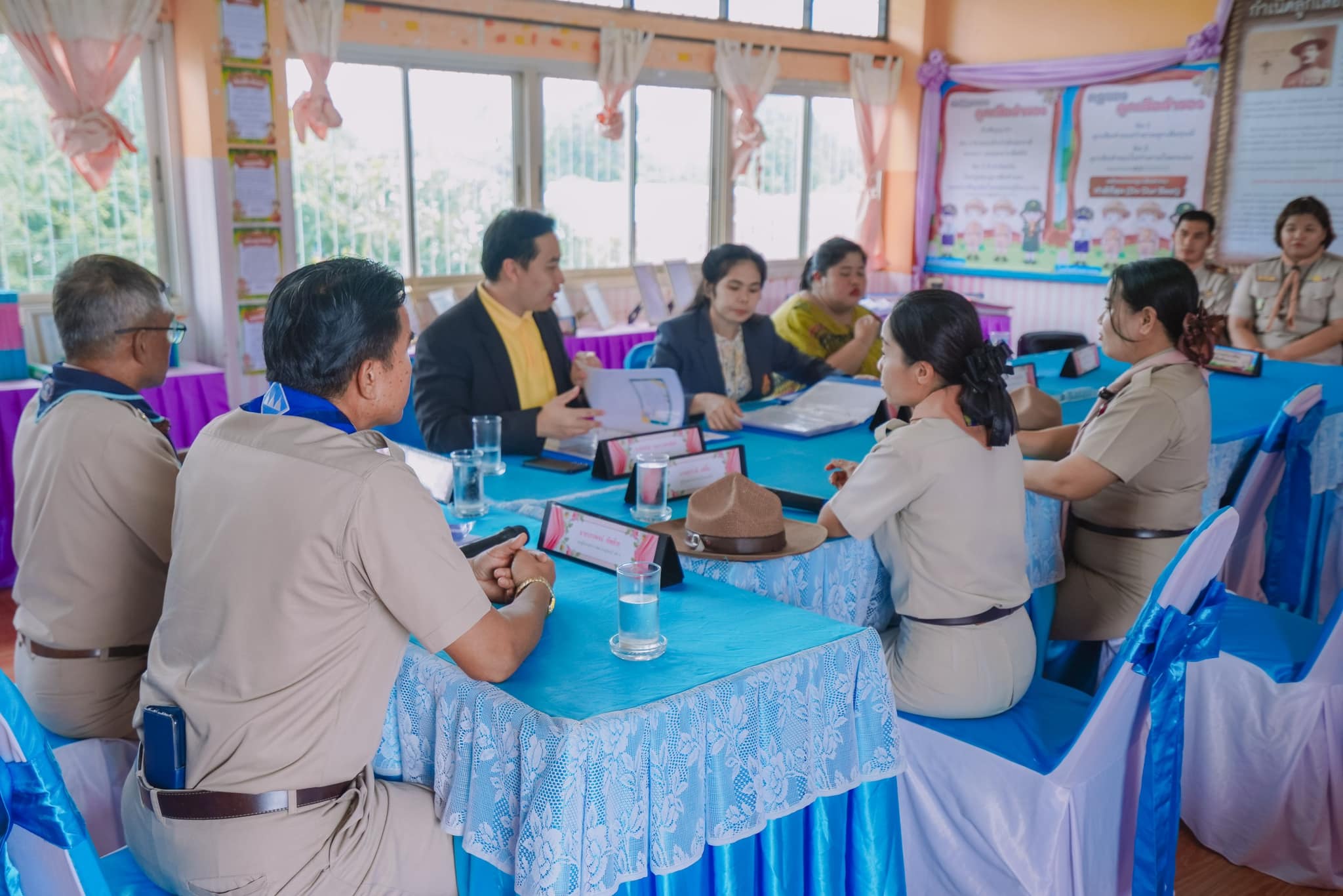 การคัดเลือกโรงเรียนต้นแบบลูกเสือ ระดับเขตพื้นที่การศึกษา 20.7.67.5