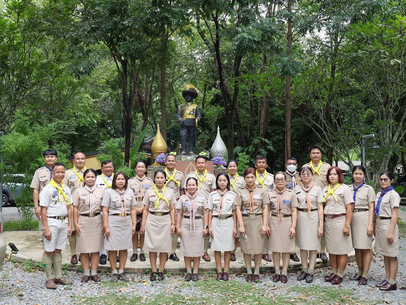 พิธีเปิดอบรมแกนนำลูกเสือ 110668 4