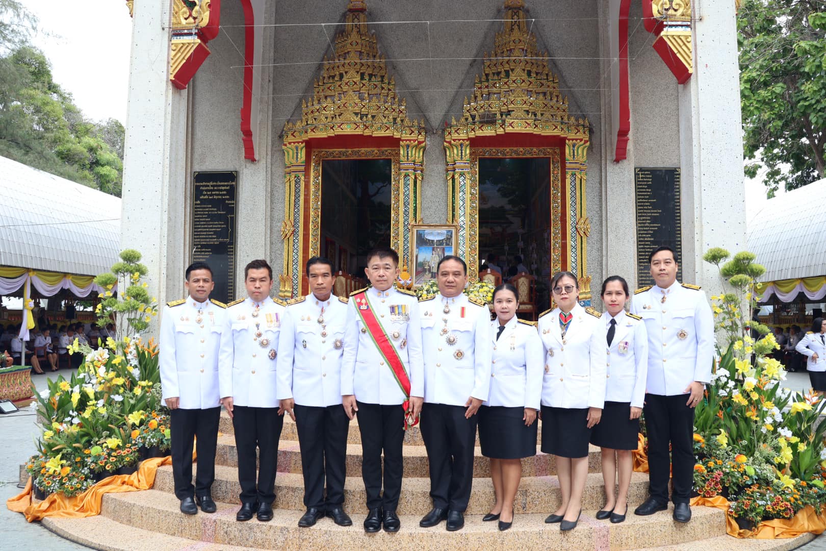 พิธีเวียนเทียนสมโภชน้ำพระพุทธมนต์ศักดิ์สิทธิ์ 8.7.67.1