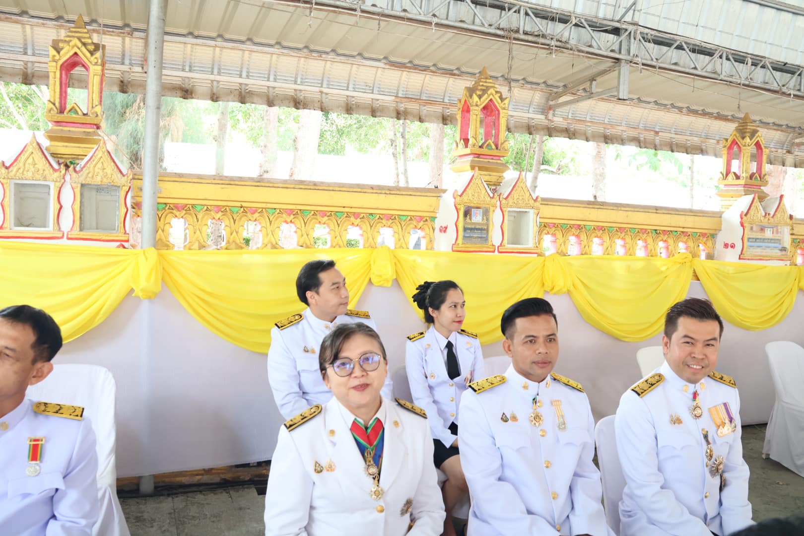 พิธีเวียนเทียนสมโภชน้ำพระพุทธมนต์ศักดิ์สิทธิ์ 8.7.67.3.1