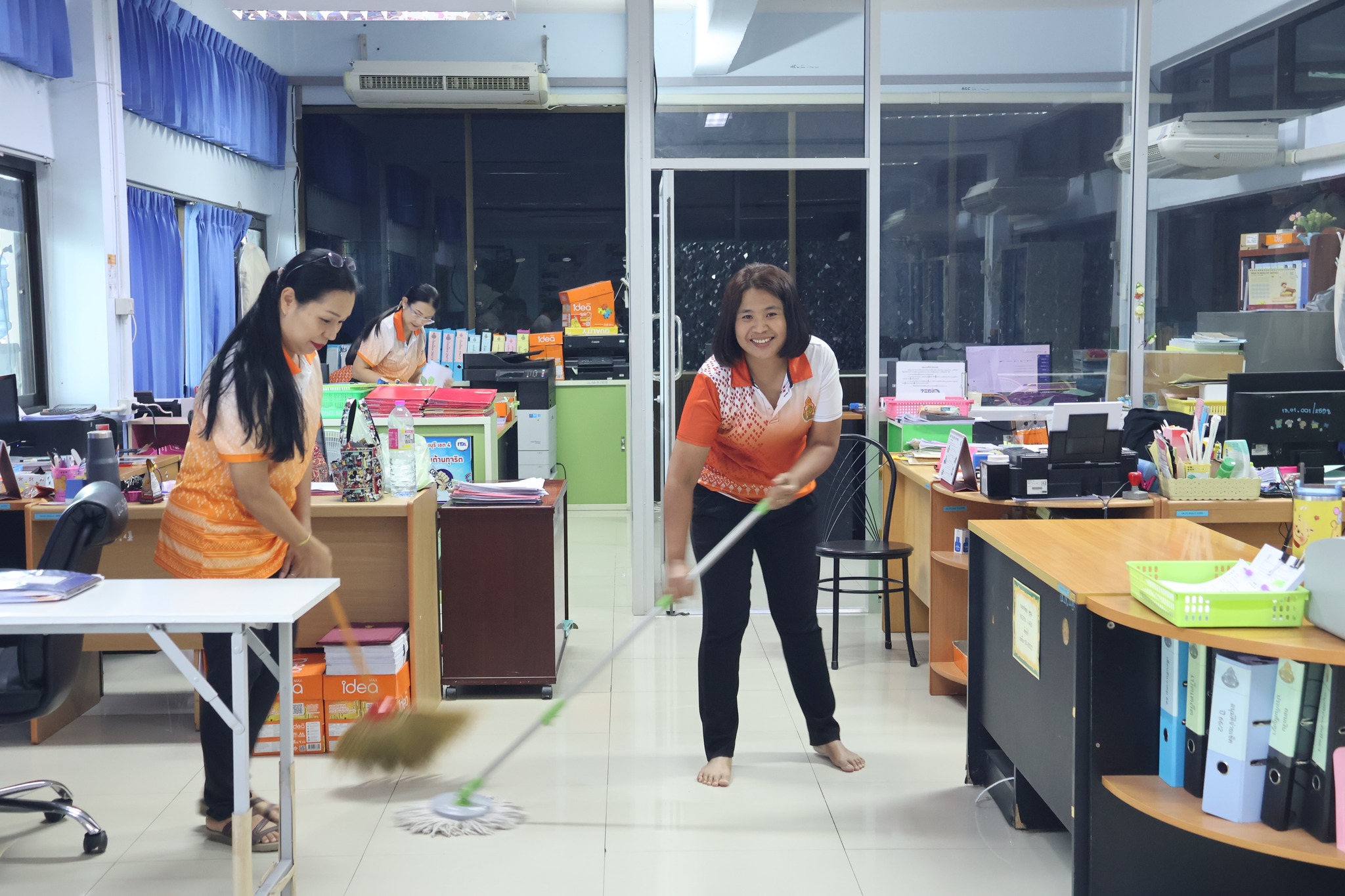 ร่วมกิจกรรม 5ส Big Cleaning 1.5.68.12