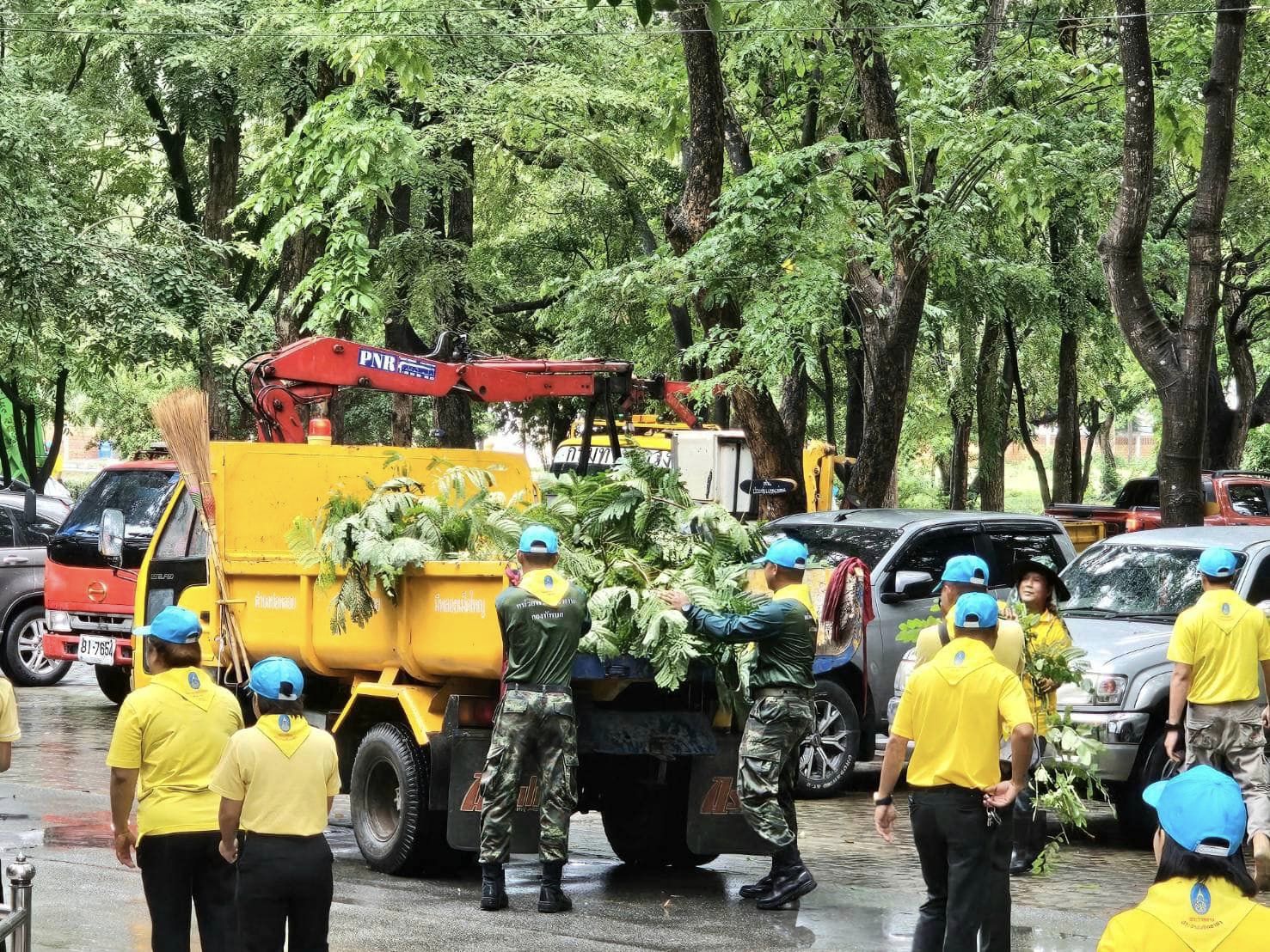 ร่วมกิจกรรมจิตอาสาพัฒนา รวมพลังสร้างสัปปายะ สู่วัดด้วยวิธี 5 ส Big Cleaning Day 26.7.67.4