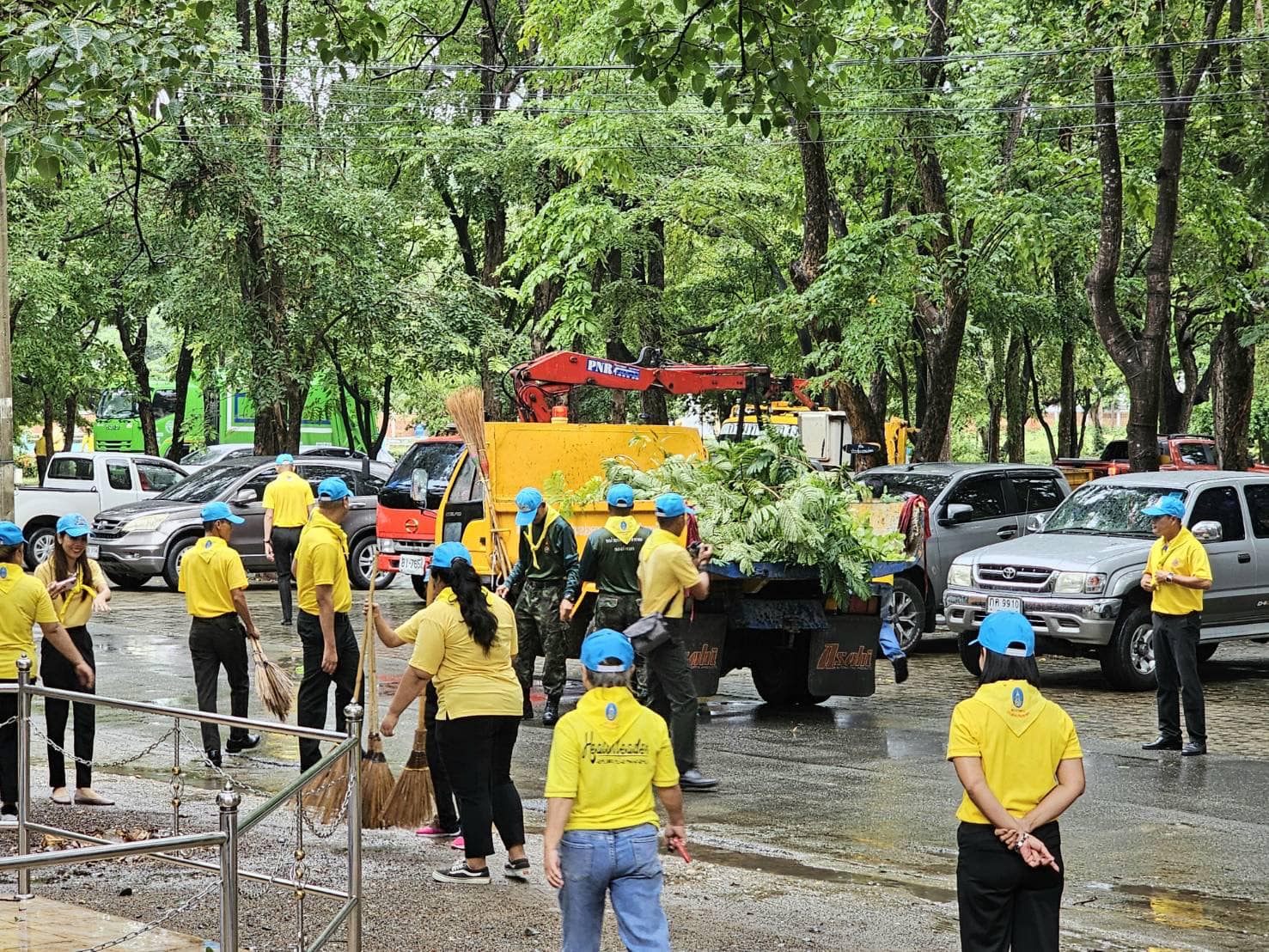 ร่วมกิจกรรมจิตอาสาพัฒนา รวมพลังสร้างสัปปายะ สู่วัดด้วยวิธี 5 ส Big Cleaning Day 26.7.67.8