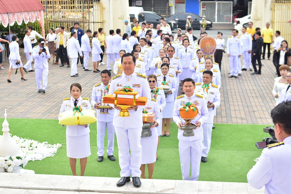 ร่วมพิธีถวายผ้าพระกฐินพระราชทาน ประจำปี 2567 9.11.67.2