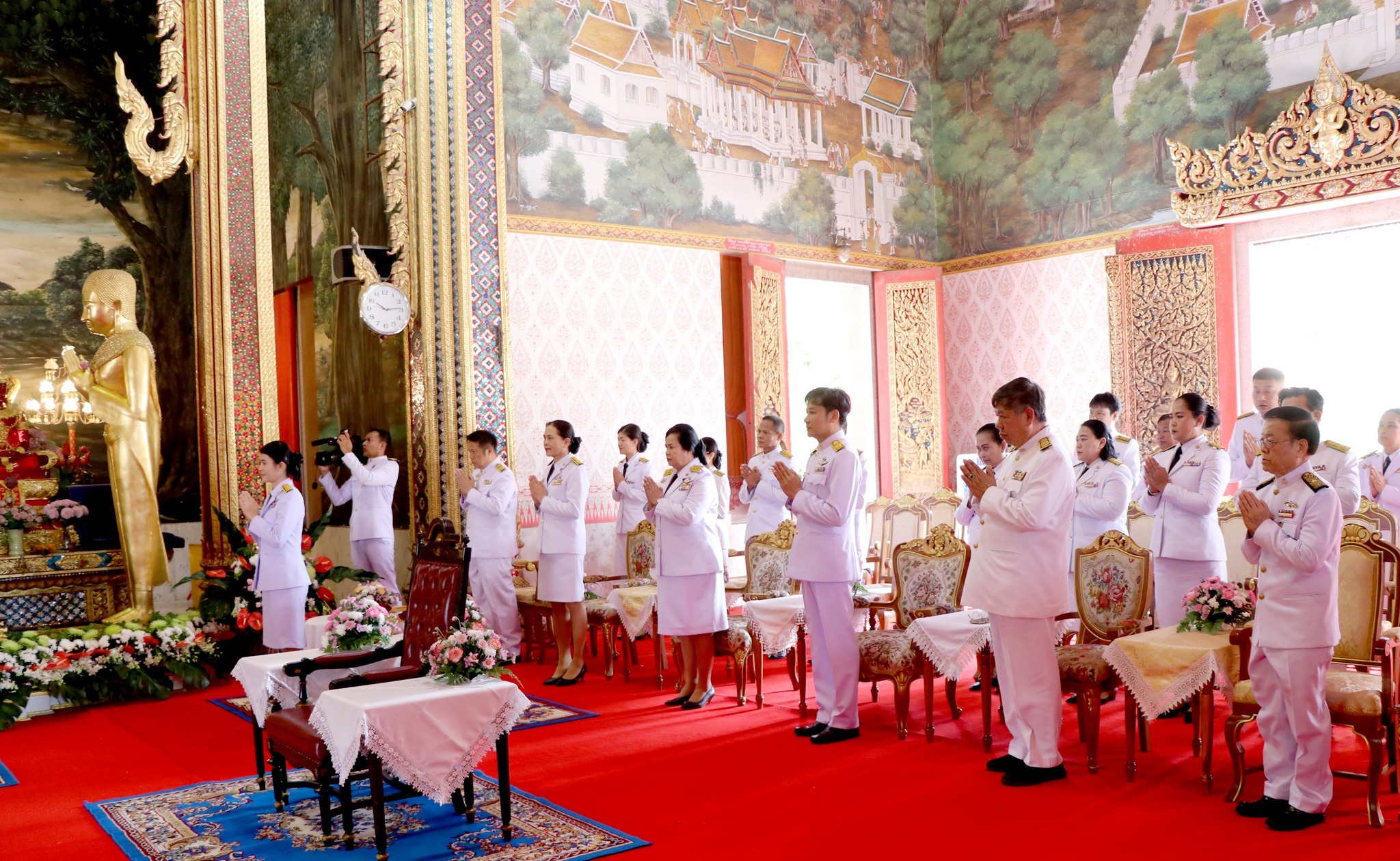 ร่วมพิธีทำบุญถวายผ้าพระกฐินพระราชทาน 28.10.67.5