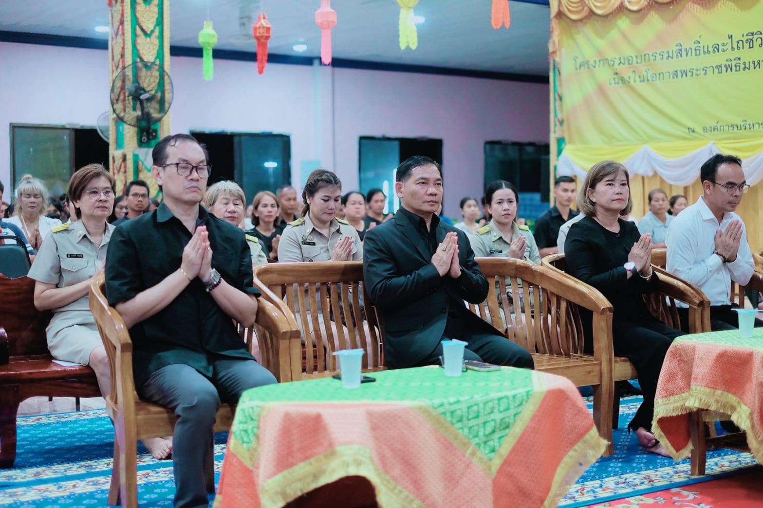 ร่วมมอบปัจจัย และเป็นเจ้าภาพสวดพระอภิธรรมศพ 28.8.67.2