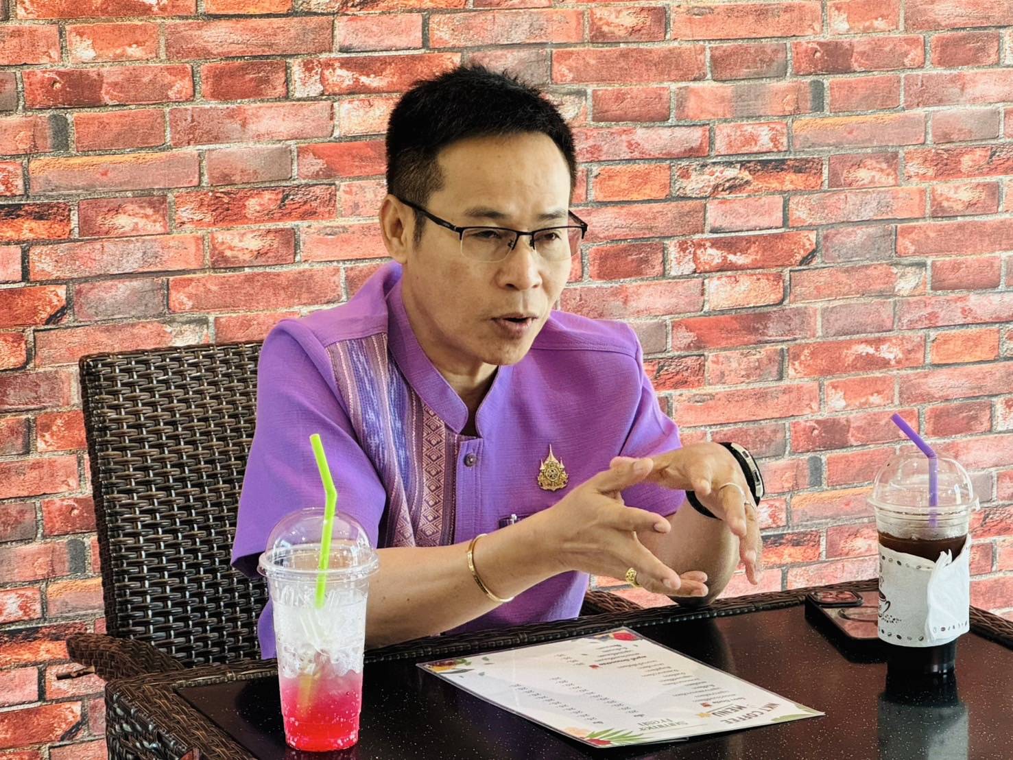 ลงพื้นที่ติดตามนโยบาย เรียนดี มีความสุข โรงเรียนบ้านหนองกระทุ่ม 24.4.68.2