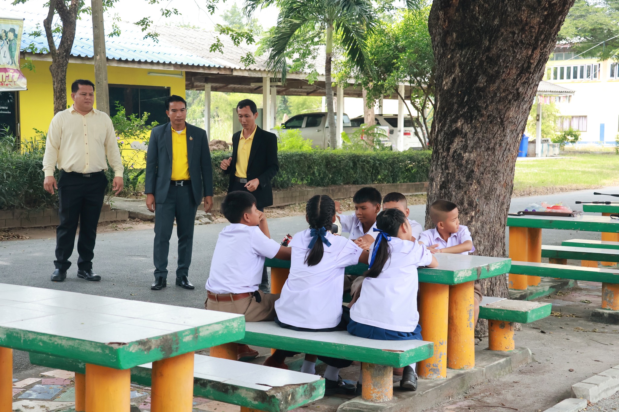 ลงพื้นที่ร่วมทำกิจกรรมส่งเสริมการสร้างสื่อการเรียนรู้ วันเสาร์ เพิ่มพูน 4.11.67.5