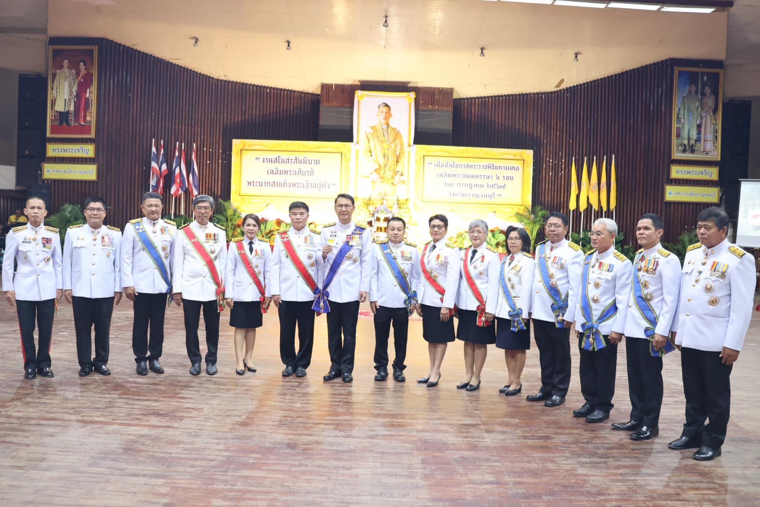 เข้าร่วมงานสโมสรสันนิบาตเฉลิมพระเกียรติพระบาทสมเด็จพระเจ้าอยู่หัว 29.7.67.7