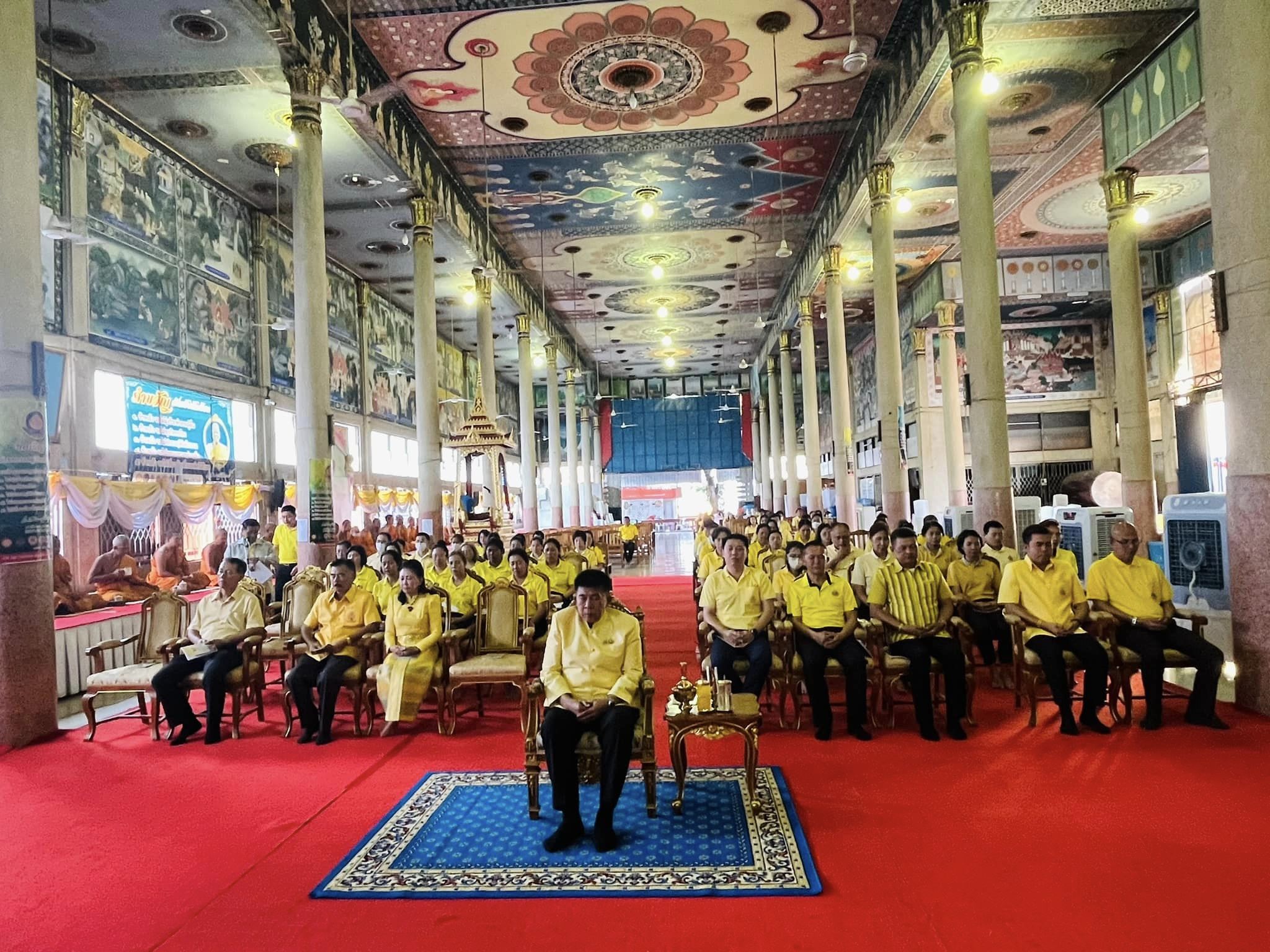 เข้าร่วมพิธีเจริญพระพุทธมนต์เฉลิมพระเกียรติ 28.9.67.3