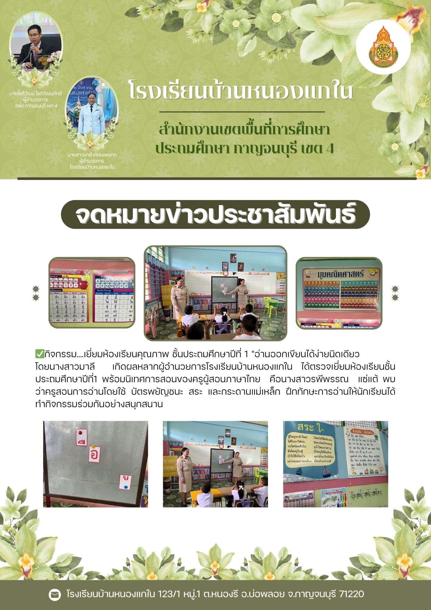 สำเนาของ โรงเรียนบ้านหนองแกใน 9