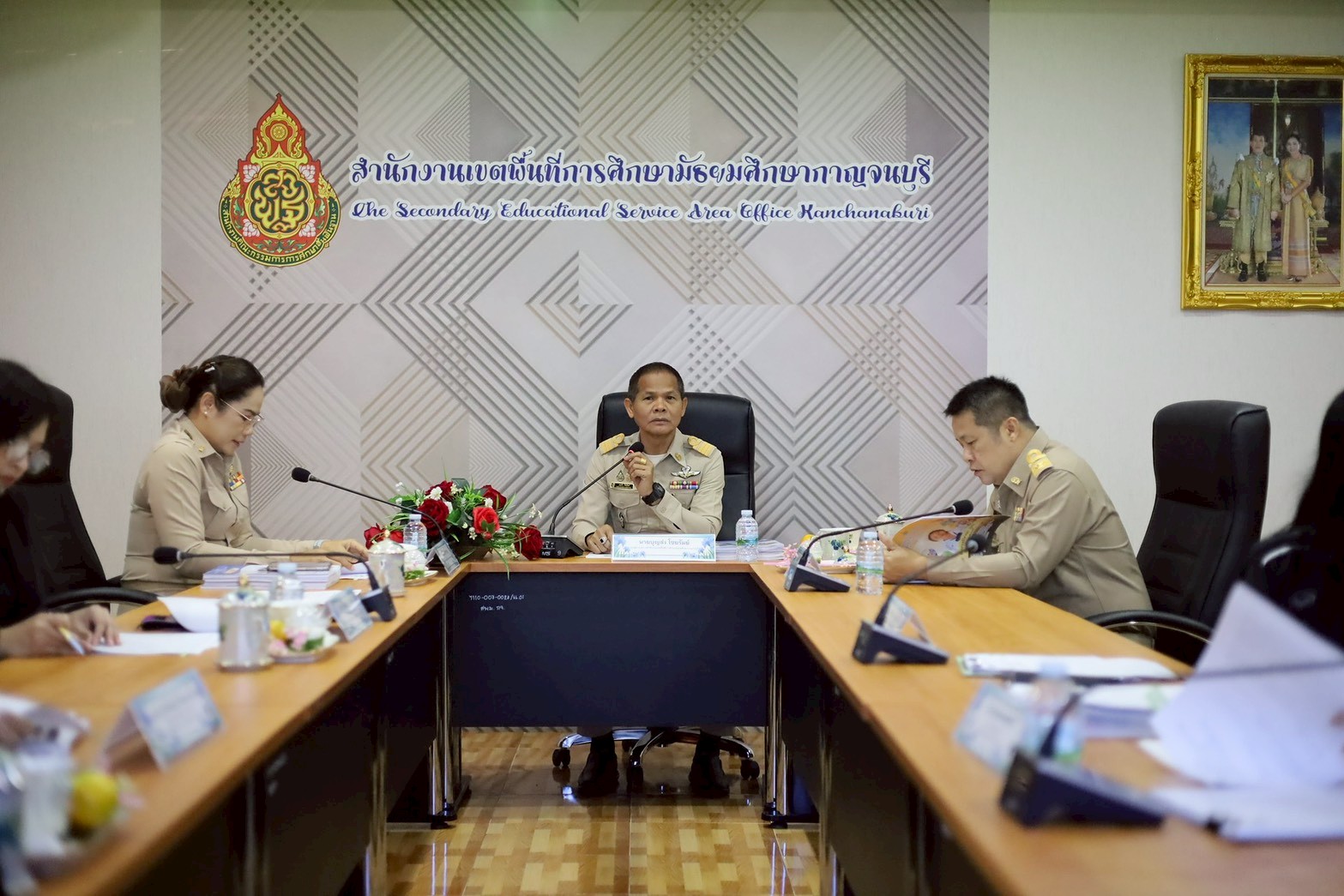 ประชุมพิจารณาคัดเลือกนักเรียนทุนโครงการทุนการศึกษา 8.12.68.4